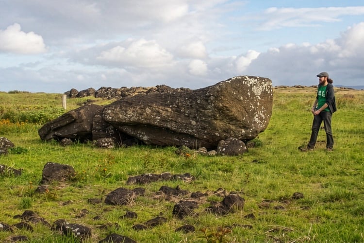 Path of Ancients: Moai Transportation Road Hike